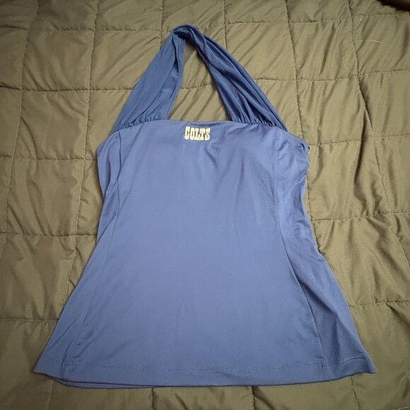 NFL All Sport Couture Indianapolis Colts Halter Top - Size: L & XL - NWOT - Picture 3 of 16